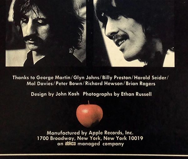 let it be album cover beatles john lennon paul mccartney george harrison ringo starr phil spector