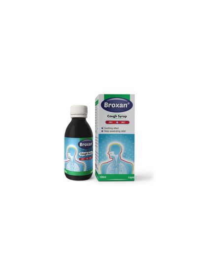 Broxan syrup
Cough Syrup