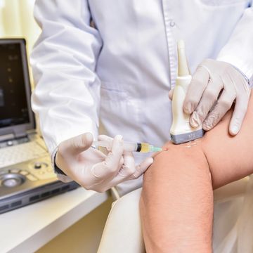 Ultrasound-guided procedure