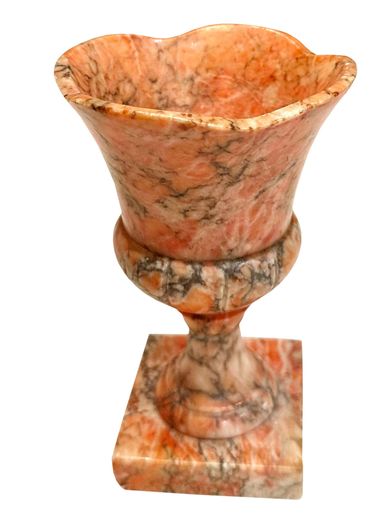 Mid Century Italian Marble Vase