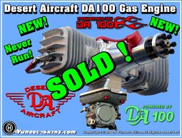 Desert Aircraft DA-100 Gas Engine