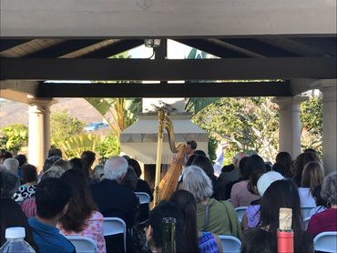 Sacha Boldachev performing for our annual benefit concert. September 2018