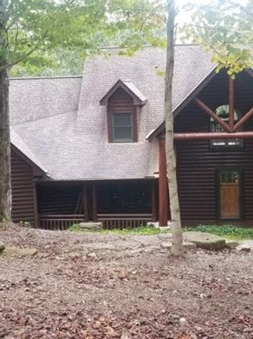 Log Home Painting Western North Carolina