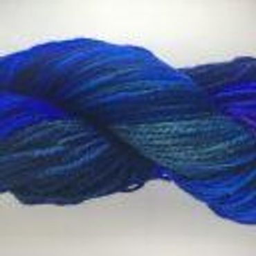 Ocean mixed blue yarn
