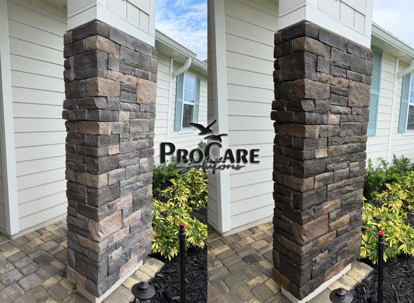 Protect your natural stone walls with expert sealing in Daytona Beach