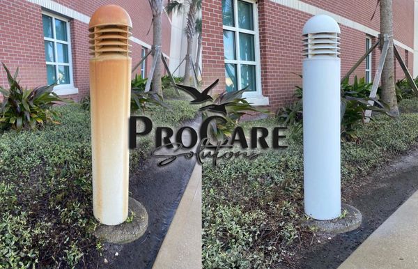Storefront pressure washing in Palm Coast for a cleaner first impression.