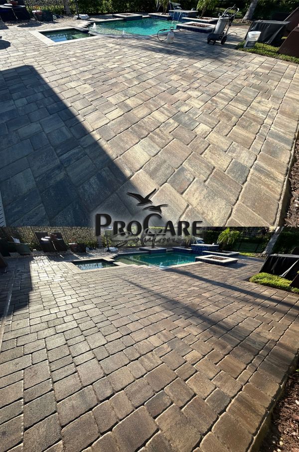 Luxury paver sealing from Ormond Beach to South Jacksonville.