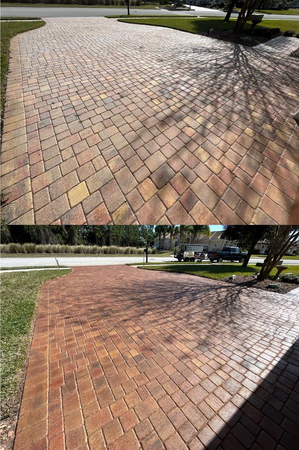 Luxury patio restoration in Queens Harbour.