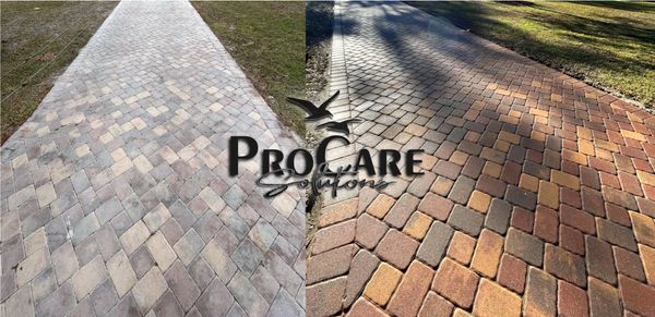 Premium patio sealing in Crosswater.