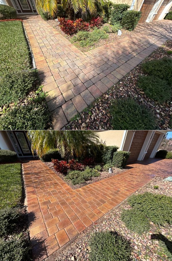 Premium paver sealing in Glen Kernan.