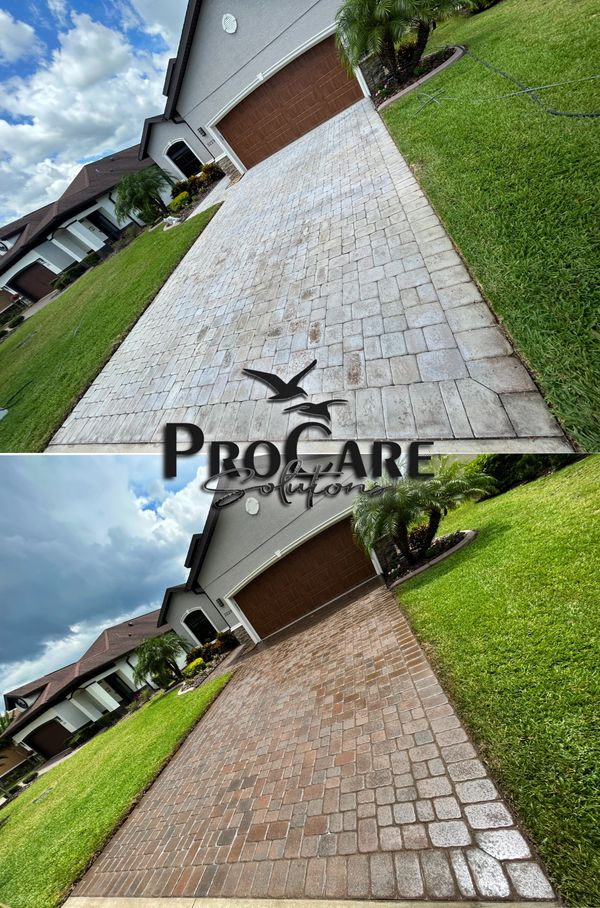 Premium paver sealing in Neptune Beach.