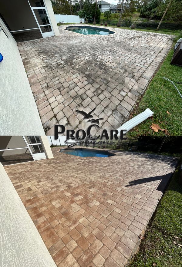 Professional paver restoration in San Marco.
