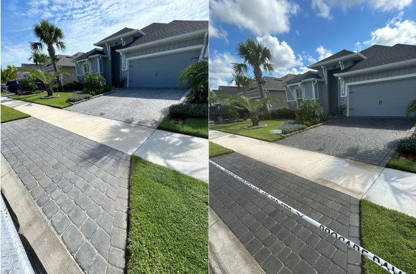 Premium paver sealing in TrailMark.