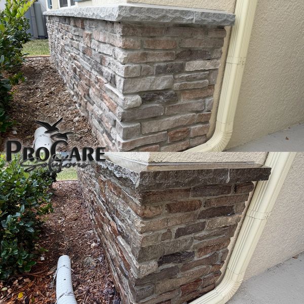Professional stone sealing in Ormond Beach for outdoor living spaces.
