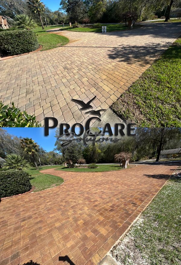 Premium driveway sealing in Ponte Vedra Beach.
