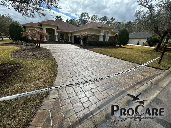 Luxury paver sealing in Twenty Mile.