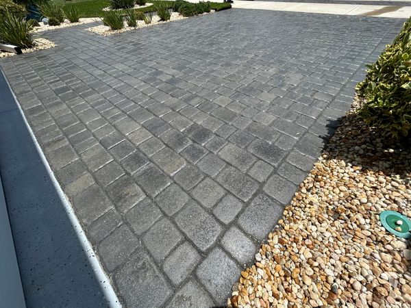 Brick paver restoration in Shearwater.