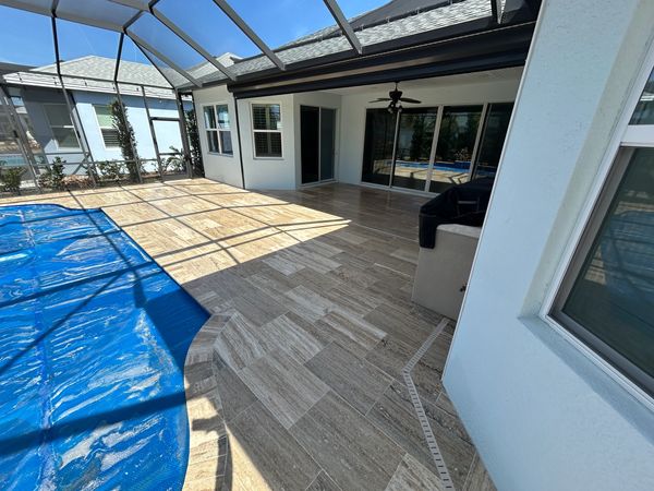 Preserve your travertine in Plantation Bay with expert stone sealing and restoration.