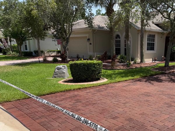 Luxury patio sealing in SilverLeaf.