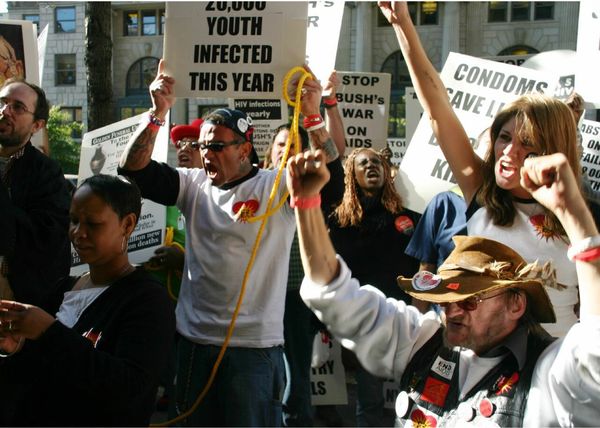 AIDS activists activism Houston Texas HIV awareness