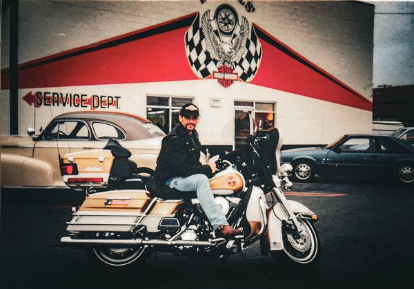 Bob Bowers photo at Bartels' Harley Davidson on his 1994 Ultra Classic FLHTCU motorcycle