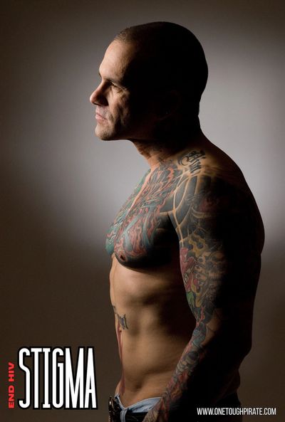 END HIV/AIDS stigma by long-term aids survivor Bob Bowers aka One Tough Pirate Houston Texas USA
