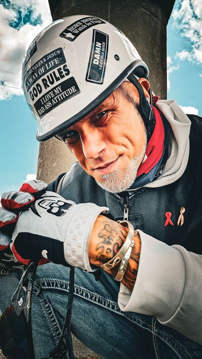 The Ribbon Warrior MC Founder and President Bob Bowers aka One Tough Pirate photo in Houston, Texas
