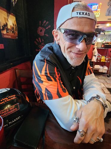 Straight man living with HIV/AIDS in Houston Texas Bob Bowers aka One Tough Pirate