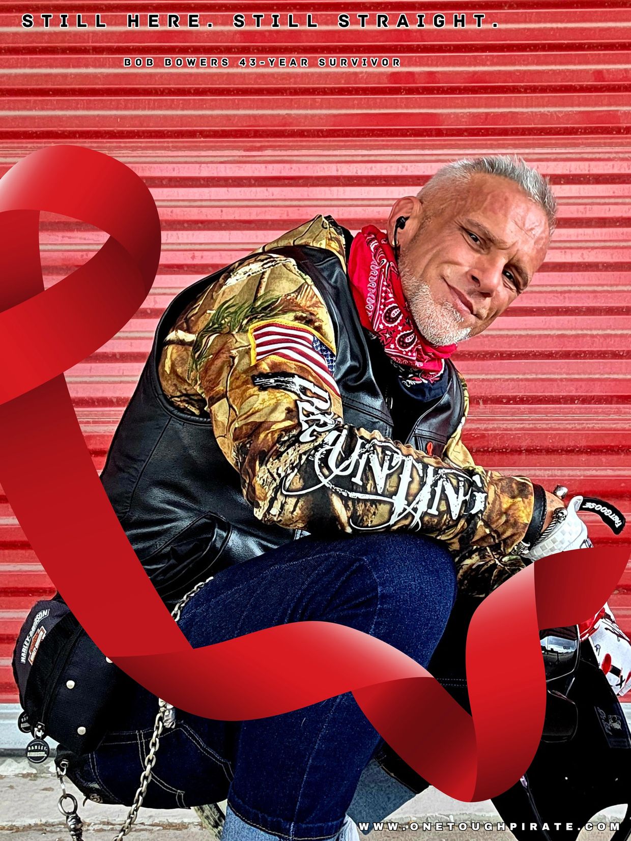 Straight/Heterosexual men living with HIV/AIDS Bob Bowers aka is a 43-year long-term survivor Texas