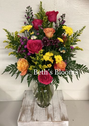 Color Palette Bouquet.