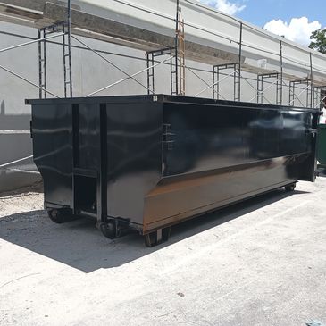 20 Yard Residential Dumpster Rental - Delivered on time!