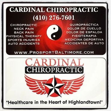 Cardinal Chiropractic offers bilingual chiropractic services focused on pain relief and physical therapy in Baltimore.