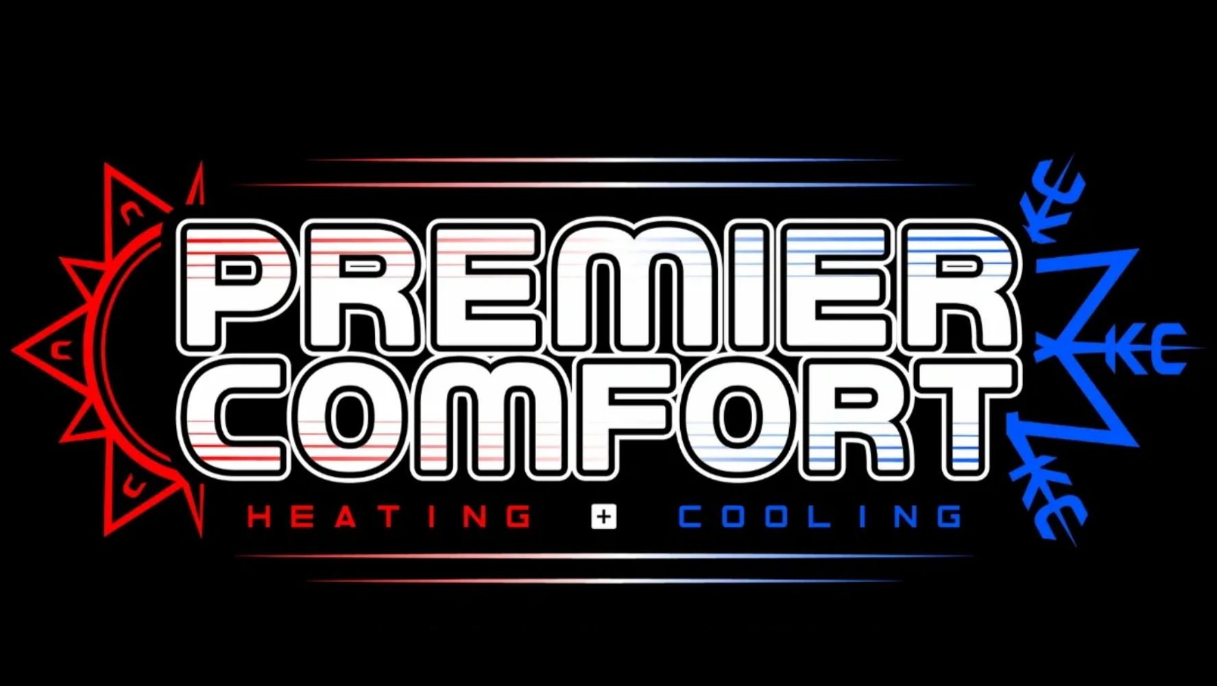 Premier Comfort Heating & Cooling Logo Kansas City
