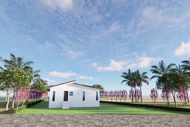 Rear View of Naia Property