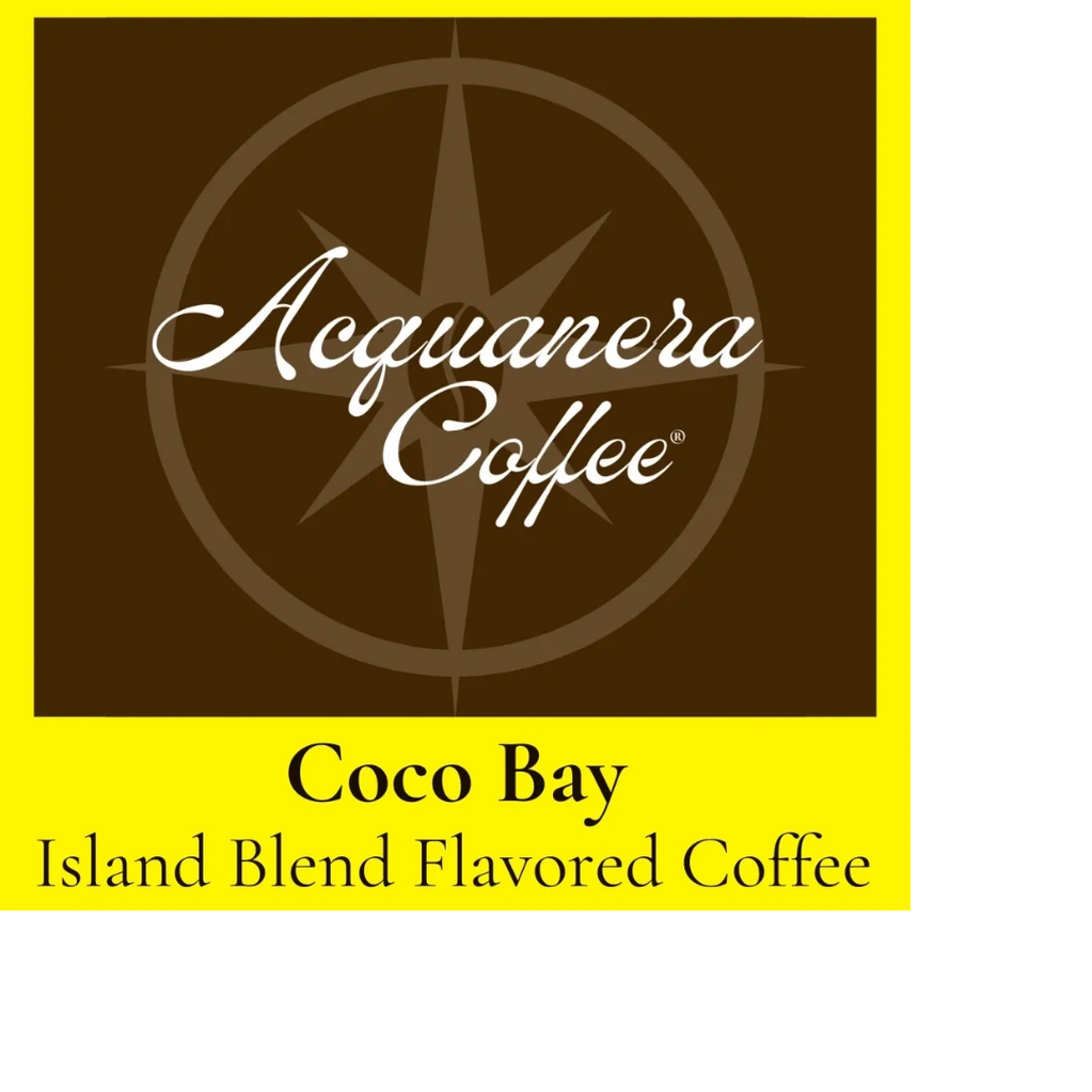 medium dark roast coconut flavored coffee pods compatible with keurig brewers.