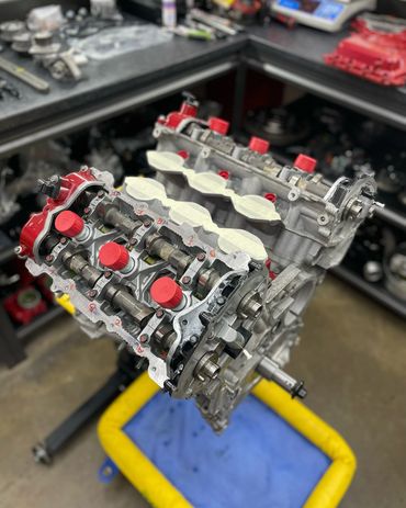 Precision engine build for R35 GTR underway at VOLKOV Motors