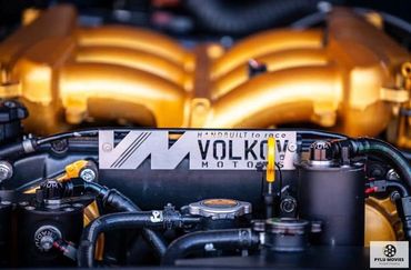 Precision-built VOLKOV Motors engine prepared for track and road performance
Handbuilt to race