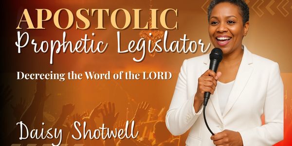Daisy Shotwell, Apostolic Prophetic Legislator