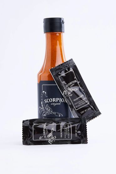 Scorpion hot sauce