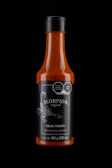 Scorpion hot sauce