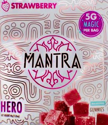 MANTRA HERO GUMMIES 5G STRAWBERRY