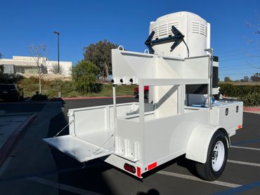 alt="Rapid-deploy restroom trailer for disaster relief and emergency response teams"