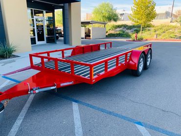 custom trailer utv side by side sxs can-am rzr x3 toy hauler california manufacturer