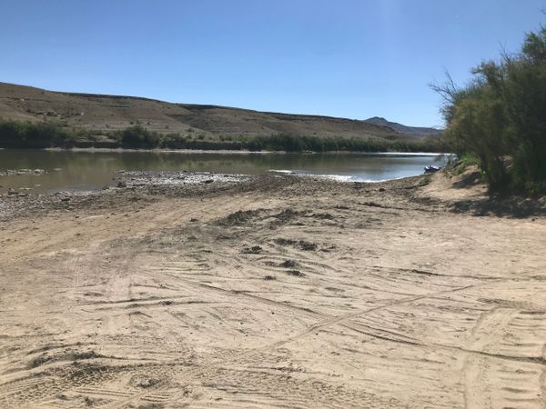 Sand wash boat ramp July 8 2020