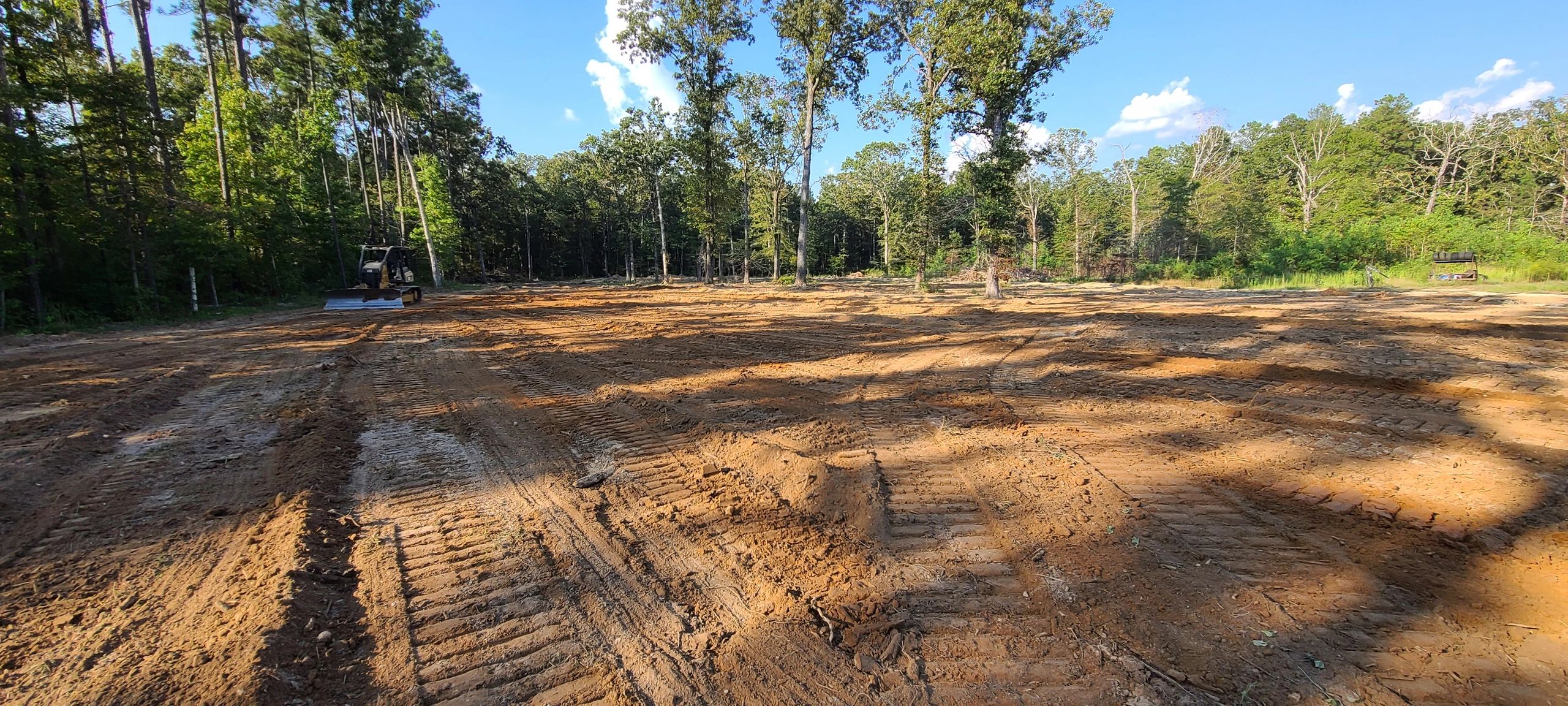 Cleared unwanted timber and underbrush
Removed stumps and root systems.