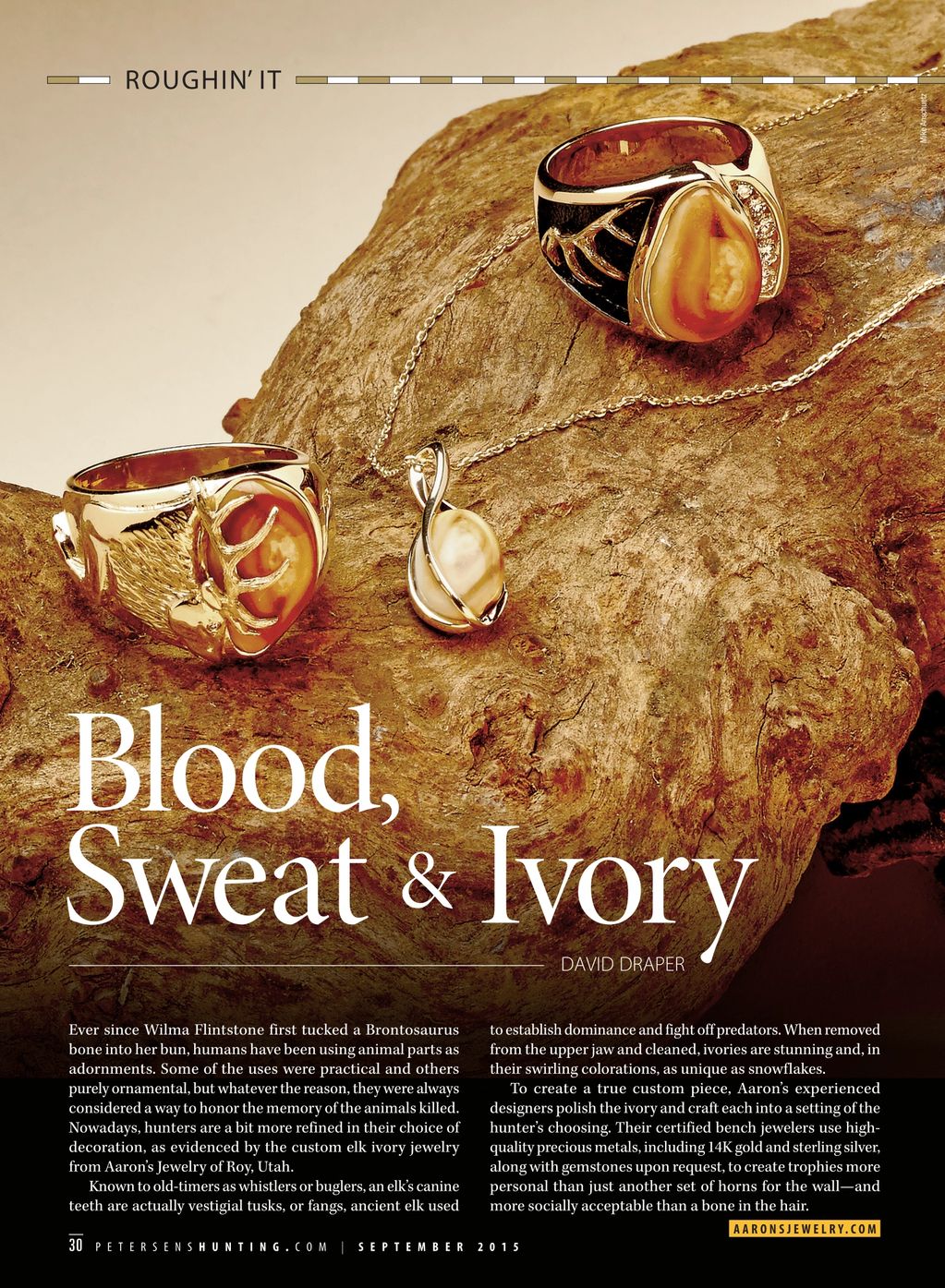 Elk Ivory Jewelry