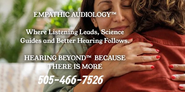 two hispanic women hugging, empathic audiology