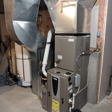 York YP9C installed in customers home