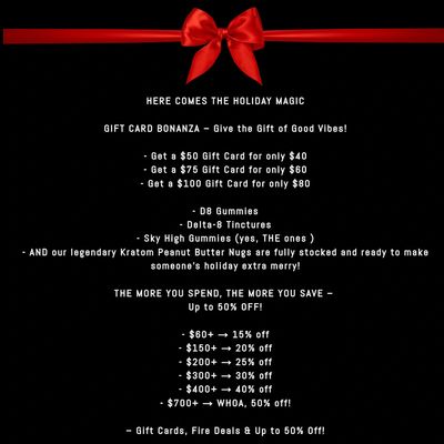 Discounts will be applied to generated invoice.
Store hours:
Tuesday-Friday 12pm-6pm
Saturday 11am