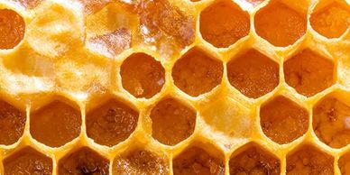 Organic beeswax is known for its calming qualities.